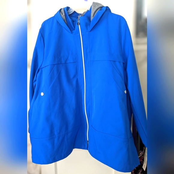 Laurier & Co. Jackets & Blazers - Laurier & Co. Water Resistant Hooded Jacket